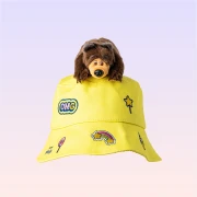 Masha and The Bear - Bear Yellow Plush Kids’ Hat
