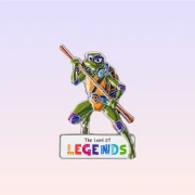 Teenage Mutant Ninja Turtles Metal Magnet With Donatello Figure